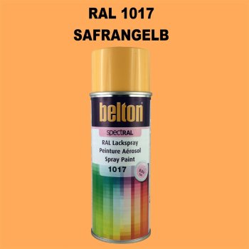 1 Stück Belton RAL 1017 Safrangelb Spraydose 400ml...