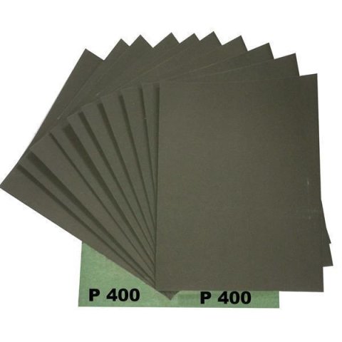 Wasserschleifpapier 10 Blatt Grün Nassschleifpapier Körnung 400
