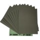 Wasserschleifpapier 10 Blatt Grün Nassschleifpapier Körnung 1000