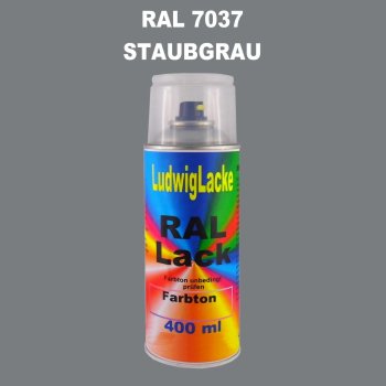 RAL 7037 Staubgrau Glänzend in 400ml 1K Spraydose
