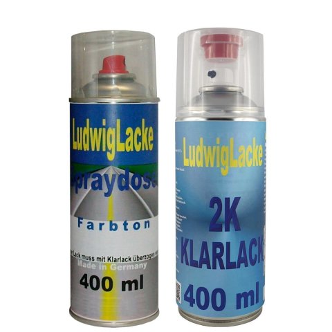 Premium Spray Set mit 2 K Klarlack im Wunschfarbton