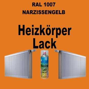 Heizkörperlack Spray RAL 1007 NARZISSENGELB 400 ml