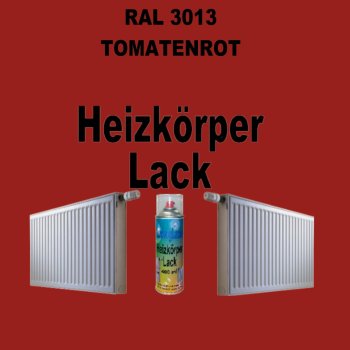 Heizkörperlack Spray RAL 3013 TOMATENROT 400 ml