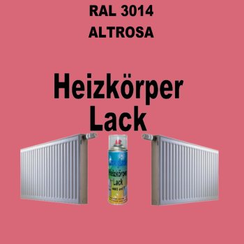 Heizkörperlack Spray RAL 3014 ALTROSA 400 ml