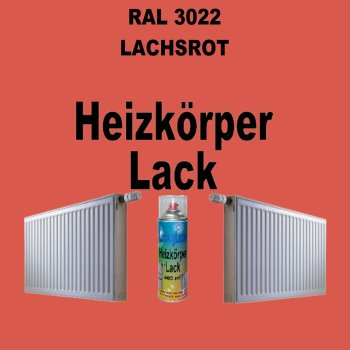 Heizkörperlack Spray RAL 3022 LACHSROT 400 ml