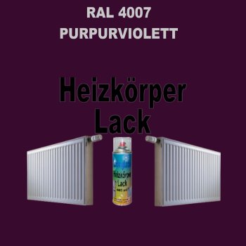 Heizkörperlack Spray RAL 4007 PURPURVIOLETT 400 ml