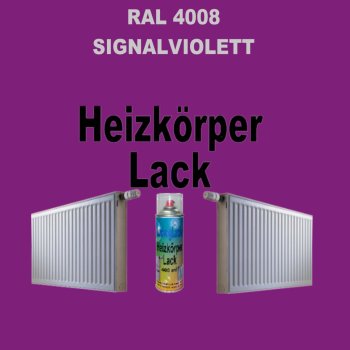 Heizkörperlack Spray RAL 4008 SIGNALVIOLETT 400 ml
