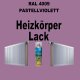 Heizkörperlack Spray RAL 4009 PASTELLVIOLETT 400 ml