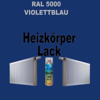 Heizkörperlack Spray RAL 5000 Violettblau 400 ml