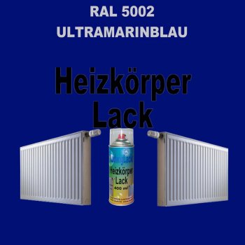 Heizkörperlack Spray RAL 5002 Ultramarinblau 400 ml