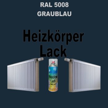 Heizkörperlack Spray RAL 5008 GRAUBLAU 400 ml