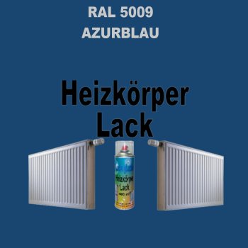 Heizkörperlack Spray RAL 5009 AZURBLAU 400 ml