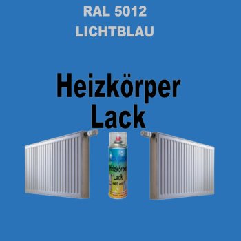 Heizkörperlack Spray RAL 5012 Lichtblau 400 ml