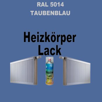 Heizkörperlack Spray RAL 5014 Taubenblau 400 ml