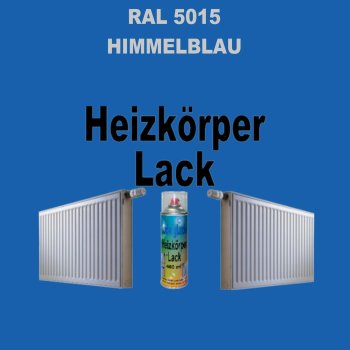 Heizkörperlack Spray RAL 5015 Himmelblau 400 ml
