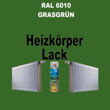 Heizkörperlack Spray RAL 6010 GRASGRÜN 400 ml