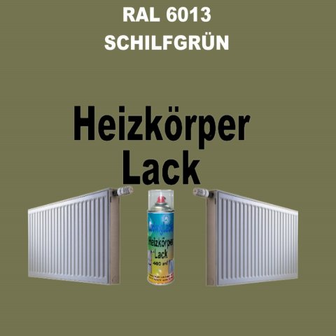 Heizkörperlack Spray RAL 6013 SCHILFGRÜN 400 ml