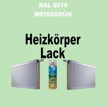 Heizkörperlack Spray RAL 6019 WeissGrün 400 ml