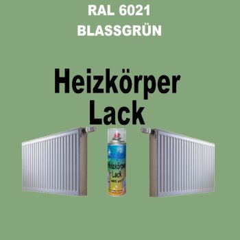 Heizkörperlack Spray RAL 6021 BlassGrün 400 ml
