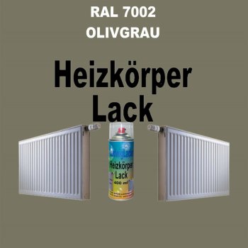 Heizkörperlack Spray RAL 7002 OLIVGRAU 400 ml