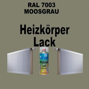 Heizkörperlack Spray RAL 7003 Moosgrau 400 ml