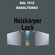 Heizkörperlack Spray RAL 7012 BASALTGRAU 400 ml