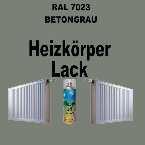 Heizkörperlack Spray RAL 7023 BETONGRAU 400 ml