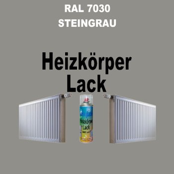 Heizkörperlack Spray RAL 7030 Steingrau 400 ml
