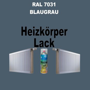 Heizkörperlack Spray RAL 7031 BLAUGRAU 400 ml