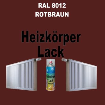 Heizkörperlack Spray RAL 8012 ROTBRAUN 400 ml