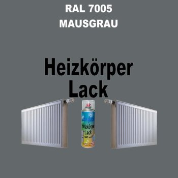 Heizkörperlack Spray RAL 7005 MAUSGRAU 400 ml
