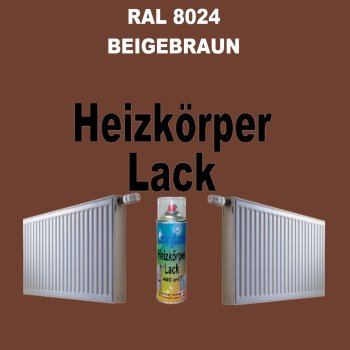 Heizkörperlack Spray RAL 8024 BEIGEBRAUN 400 ml