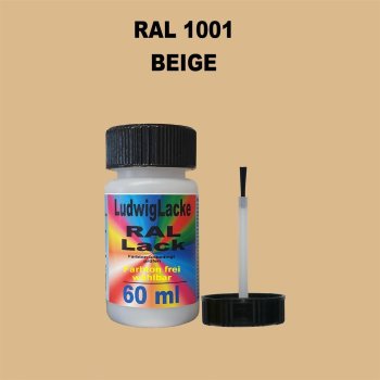 RAL 1001 Beige Lackstift 60ml mit Pinsel