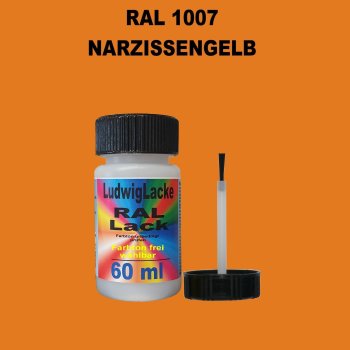 RAL 1007 Narzissengelb Lackstift 60ml mit Pinsel
