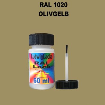 RAL 1020 Olivgelb Lackstift 60ml mit Pinsel