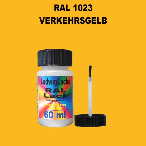 RAL 1023 Verkehrsgelb Lackstift 60ml mit Pinsel