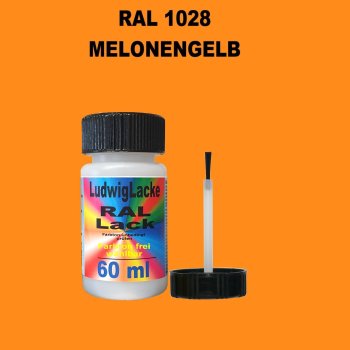 RAL 1028 Melonengelb Lackstift 60ml mit Pinsel
