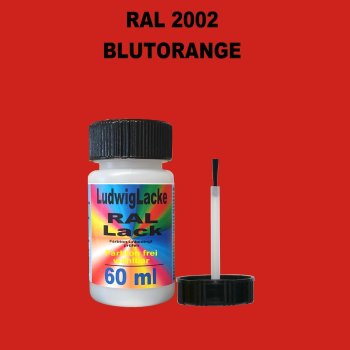 RAL 2002 Blutorange Lackstift 60ml mit Pinsel