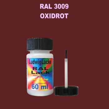 RAL 3009 Oxidrot Lackstift 60ml mit Pinsel