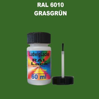 RAL 6010 Grasgrün Lackstift 60ml mit Pinsel