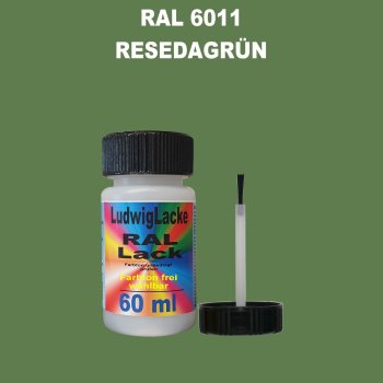 RAL 6011 Resedagrün Lackstift 60ml mit Pinsel