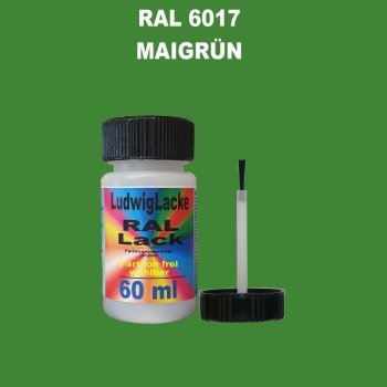 RAL 6017 Maigrün Lackstift 60ml mit Pinsel