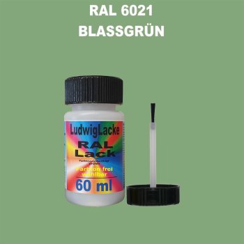RAL 6021 Blassgrün Lackstift 60ml mit Pinsel