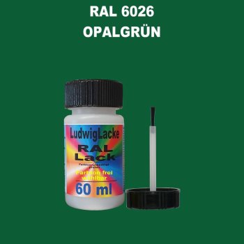 RAL 6026 Opalgrün Lackstift 60ml mit Pinsel