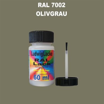 RAL 7002 Olivgrau Lackstift 60ml mit Pinsel