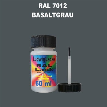 RAL 7012 Basaltgrau Lackstift 60ml mit Pinsel