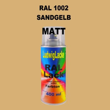 RAL 1002 SANDGELB Matt 400 ml 1K Spray