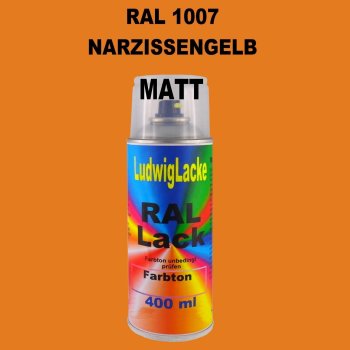 RAL 1007 NARZISSENGELB Matt 400 ml 1K Spray