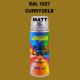 RAL 1027 CURRYGELB Matt 400 ml 1K Spray