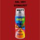 RAL 3001 Signalrot Matt 400 ml 1K Spray